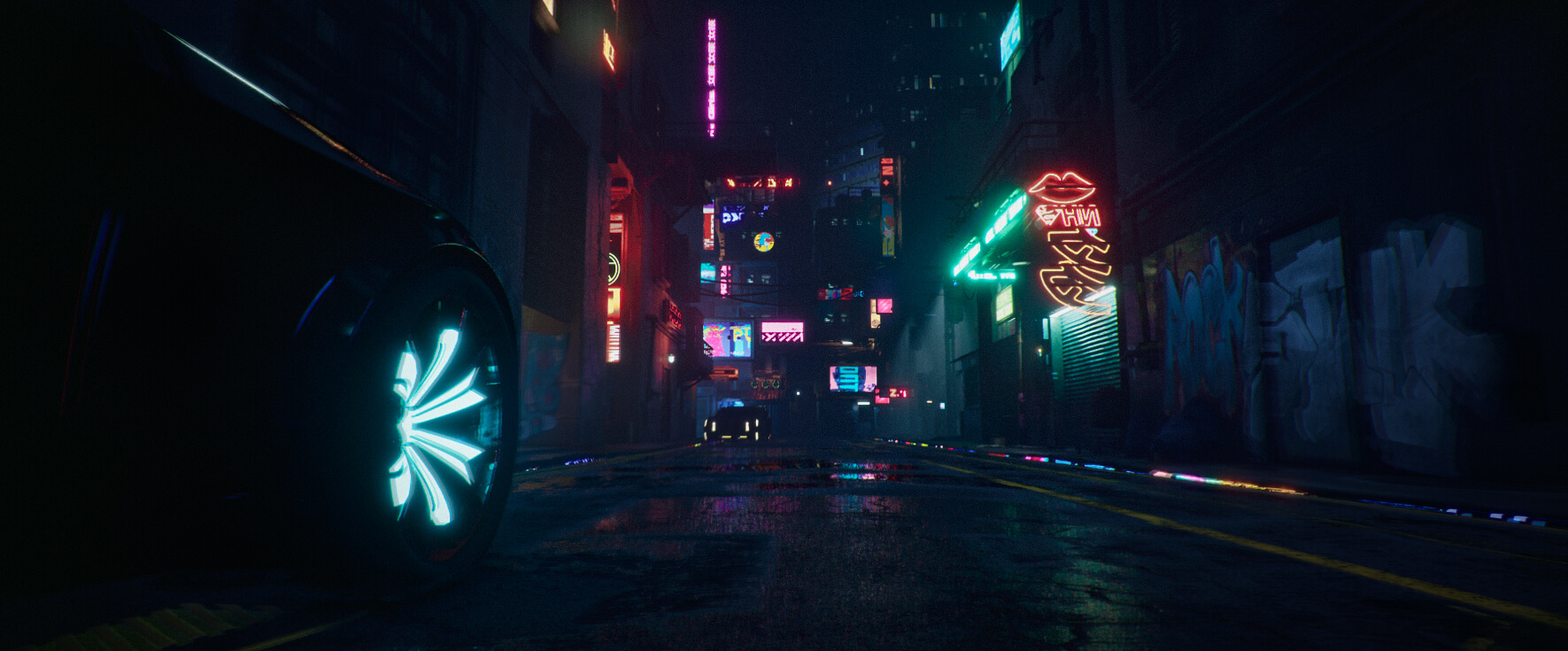 Cyber city — real-time environment